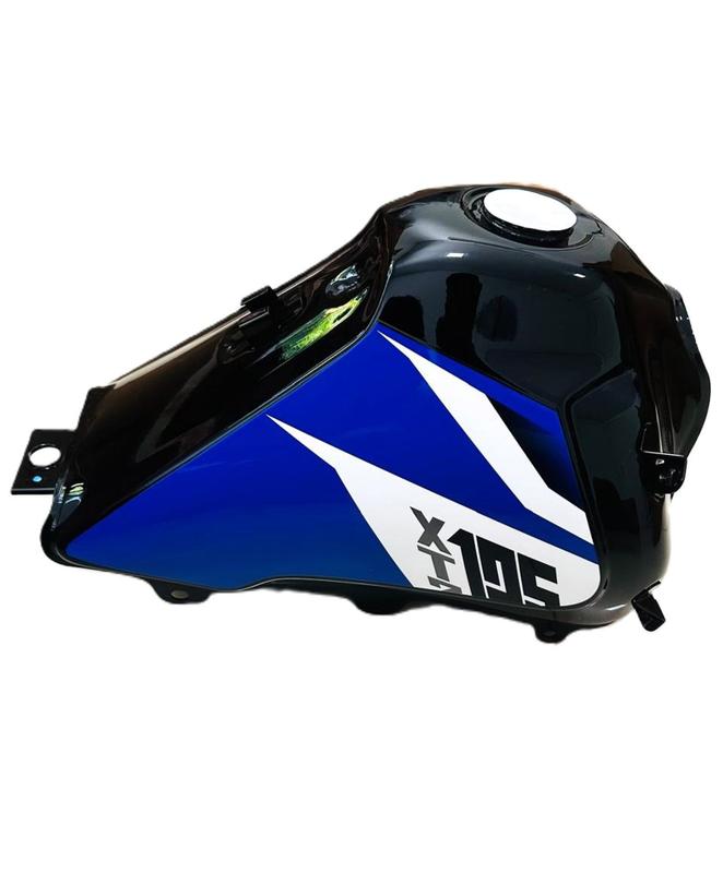 Tanque gasolina yamaha XTZ125 2015/2016 preto/azul 21DF4100H0